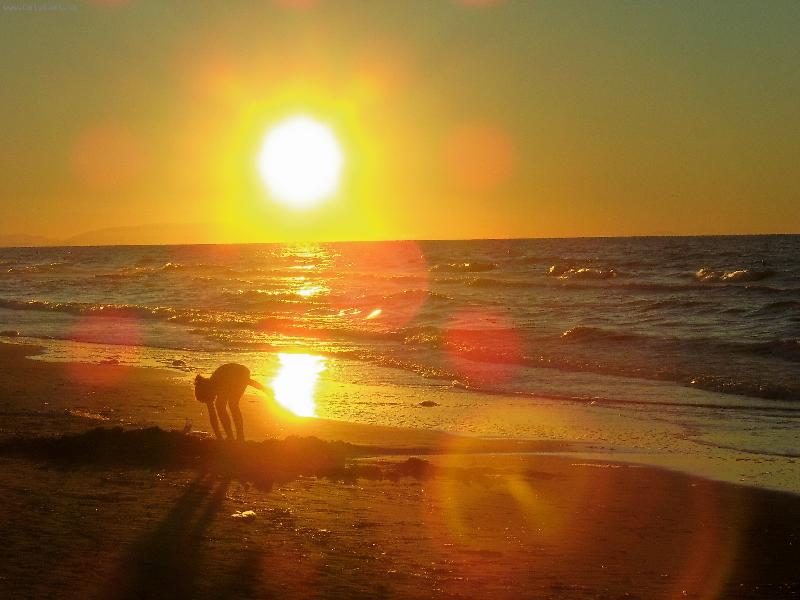 Foto: z�pad slunce