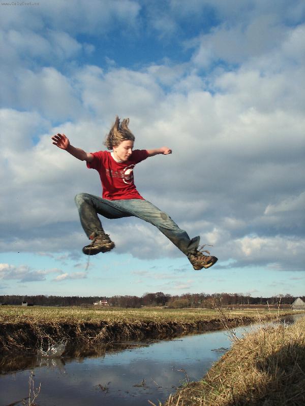 Foto: I �lov�k se stane pt�kem...:)